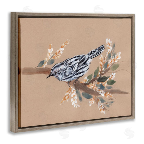 Stupell Industries Cady Driver | Bird On Delicate Branch Wall Art