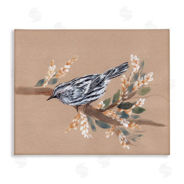 stupell industries Cady Driver | Bird on Delicate Branch Wall Art