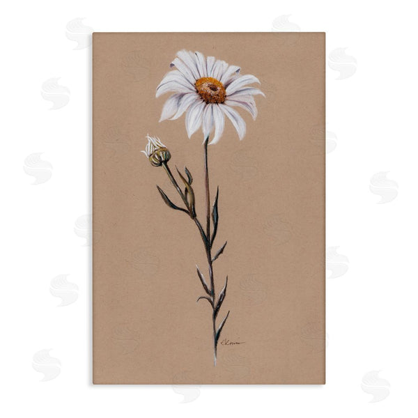 stupell industries Cady Driver | Daisy Sprout on Tan Wall Art