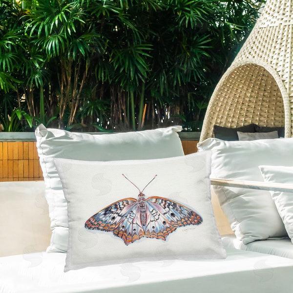 Stupell Industries Cady Driver | Delicate Moth With Detailed Pattern Printed Throw Pillow