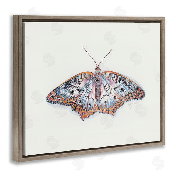 Stupell Industries Cady Driver | Delicate Moth With Detailed Pattern Wall Art