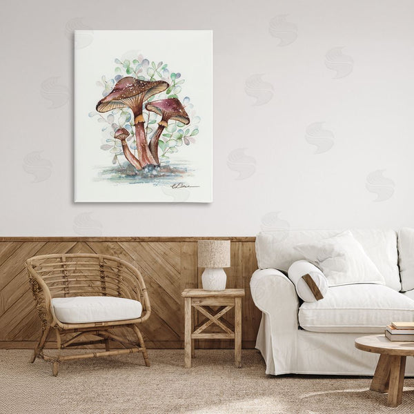 Stupell Industries Cady Driver | Earthy Fungi Mushrooms Wall Art