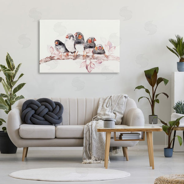 Stupell Industries Cady Driver | Five Birds On Branch Wall Art