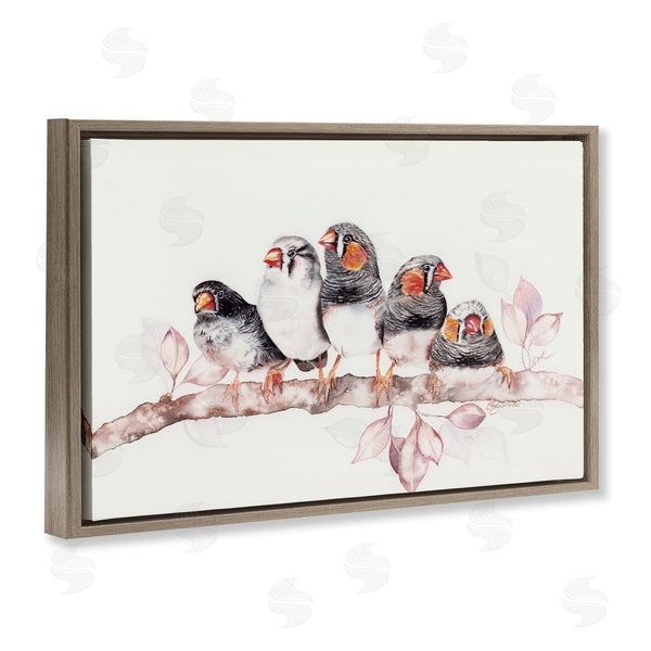 Stupell Industries Cady Driver | Five Birds On Branch Wall Art