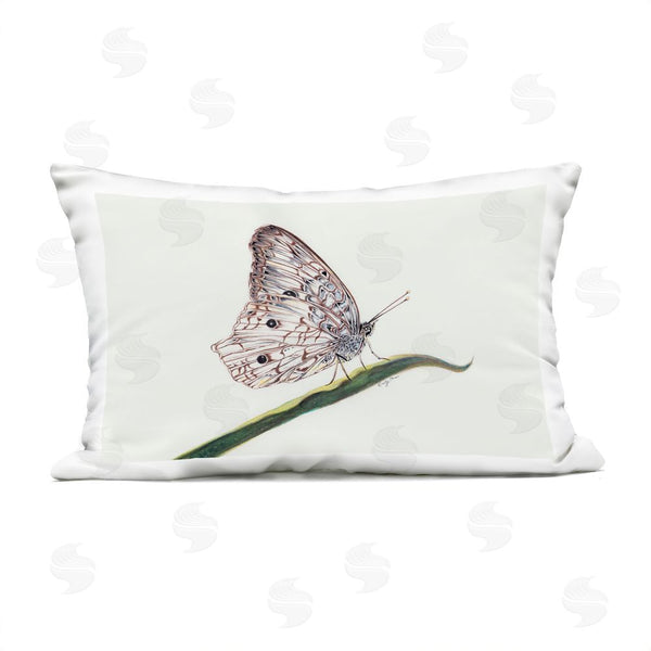 Stupell Industries Cady Driver | Intricate Butterfly On Twig Printed Throw Pillow