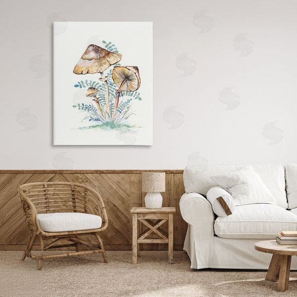 Stupell Industries Cady Driver | Natural Forest Mushrooms Trio Wall Art