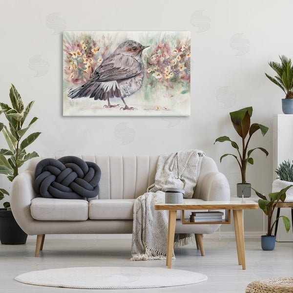 Stupell Industries Cady Driver | Peaceful Spring Bird & Flowers Wall Art