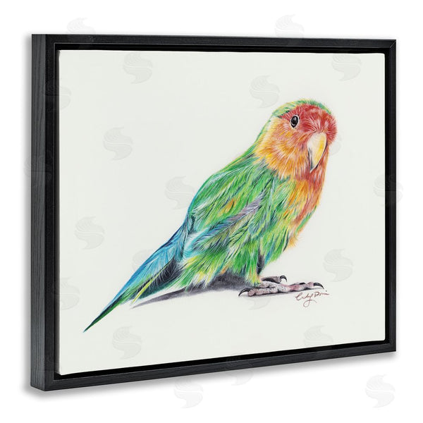 Stupell Industries Cady Driver | Rainbow Gradient Parakeet Wall Art