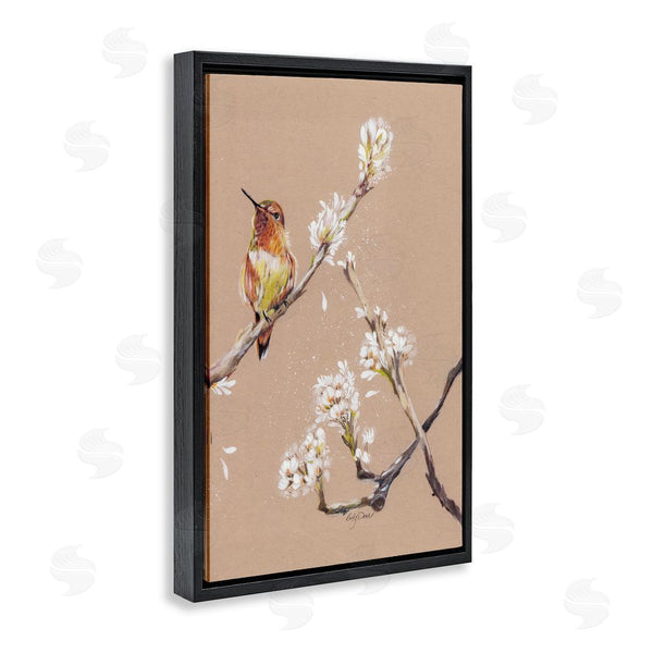 Stupell Industries Cady Driver | Resting Hummingbird On Branch Wall Art