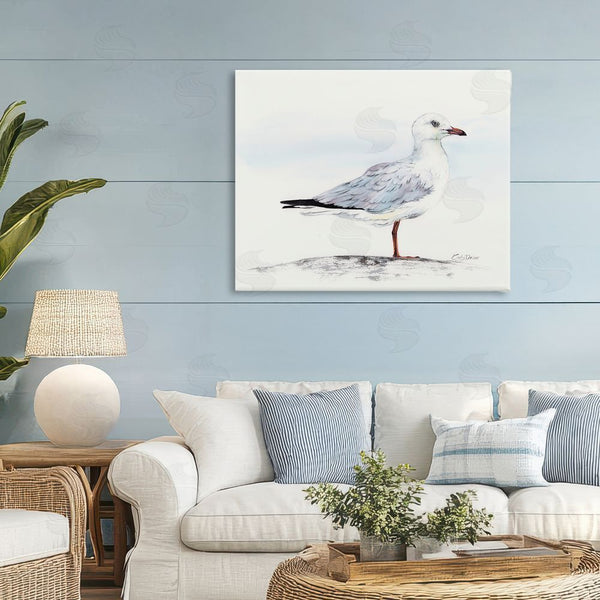 Stupell Industries Cady Driver | Seagull On Sand Portrait Wall Art