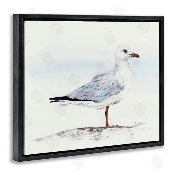 Stupell Industries Cady Driver | Seagull On Sand Portrait Wall Art