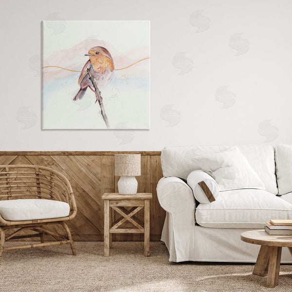 Stupell Industries Cady Driver | Songbird Perched Subtlety Wall Art