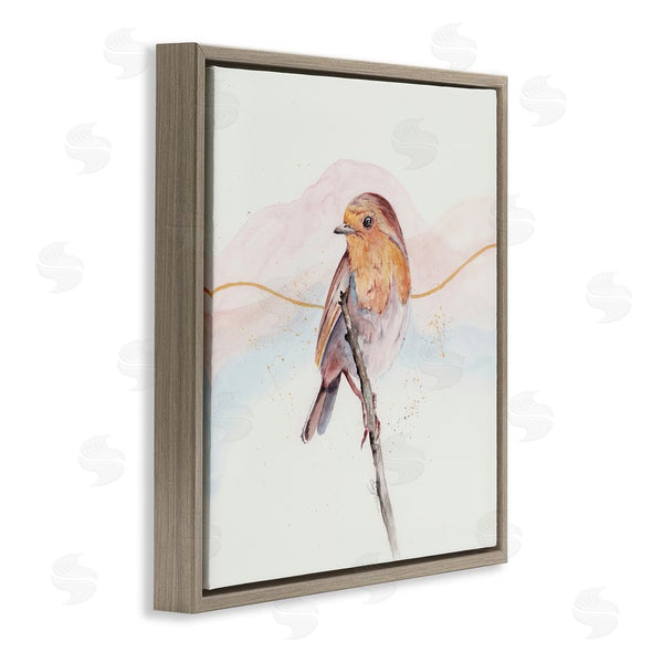 Stupell Industries Cady Driver | Songbird Perched Subtlety Wall Art