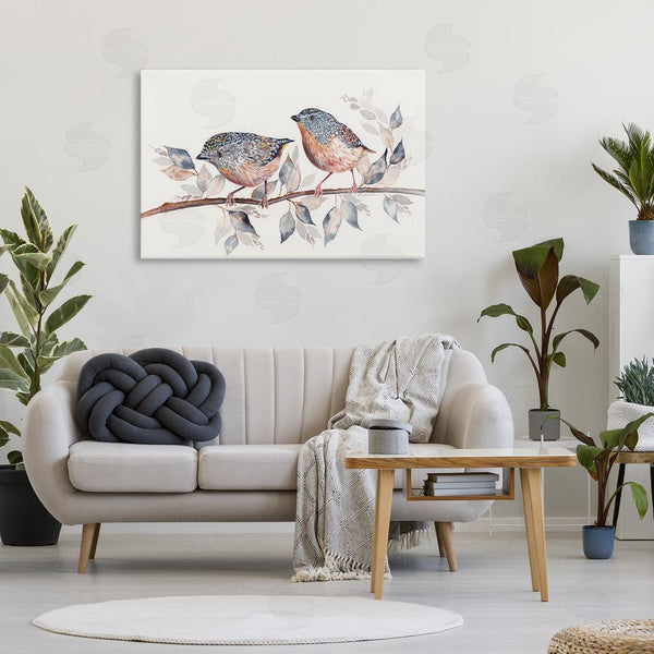 Stupell Industries Cady Driver | Speckled Bird Pair On Branch Wall Art