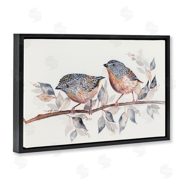 Stupell Industries Cady Driver | Speckled Bird Pair On Branch Wall Art