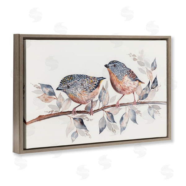 Stupell Industries Cady Driver | Speckled Bird Pair On Branch Wall Art