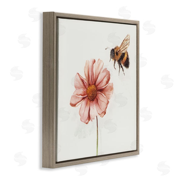 Stupell Industries Cady Driver | Spring Pollination Bee Wall Art