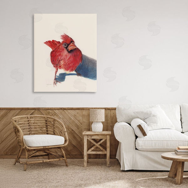 Stupell Industries Cady Driver | Standing Cardinal Bird Wall Art