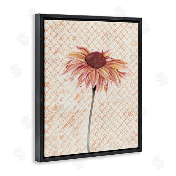 Stupell Industries Cady Driver | Sunflower On Detailed Pattern Wall Art