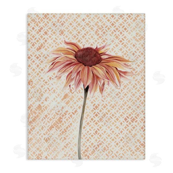 stupell industries Cady Driver | Sunflower on Detailed Pattern Wall Art