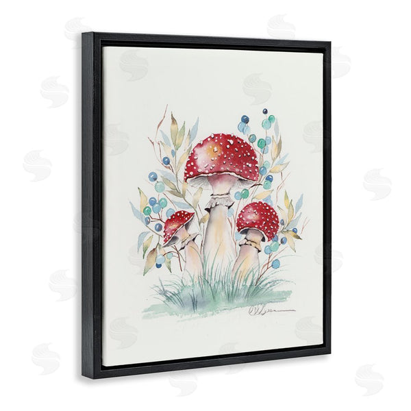 Stupell Industries Cady Driver | Toadstool Mushroom Trio Wall Art
