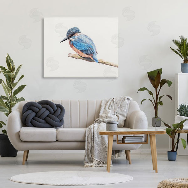 Stupell Industries Cady Driver | Vibrant Kingfisher On Branch Wall Art