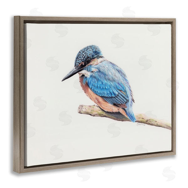 Stupell Industries Cady Driver | Vibrant Kingfisher On Branch Wall Art
