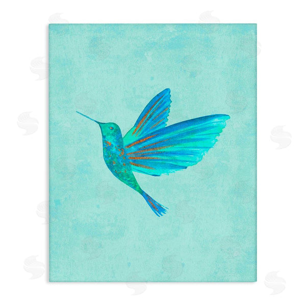 stupell industries Camila Juncos | Blue Hummingbird Simplicity