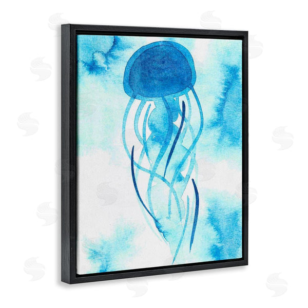 Stupell Industries Camila Juncos | Blue Jellyfish Expression