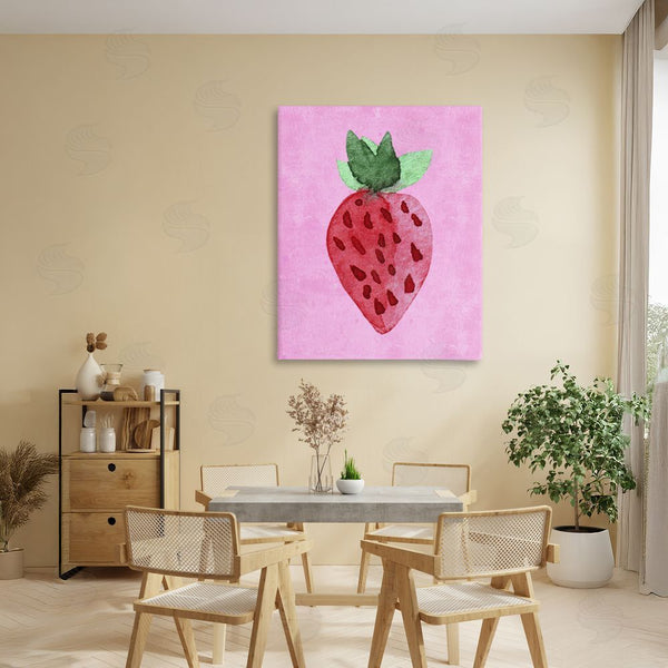 Stupell Industries Camila Juncos | Bright Speckled Strawberry