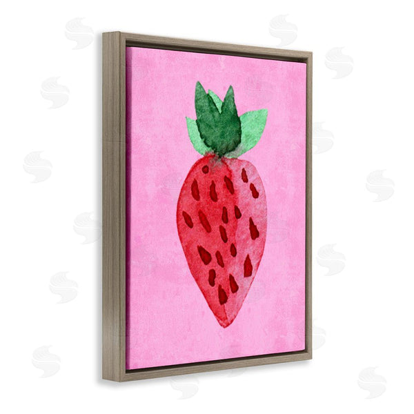 Stupell Industries Camila Juncos | Bright Speckled Strawberry