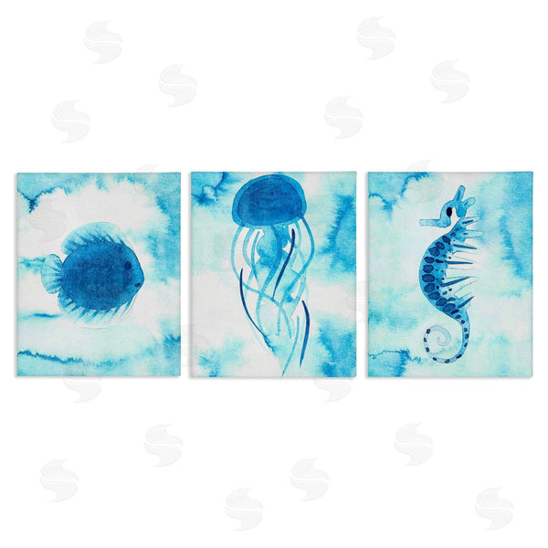 stupell industries Camila Juncos | Expressive Abstract Sea Creatures