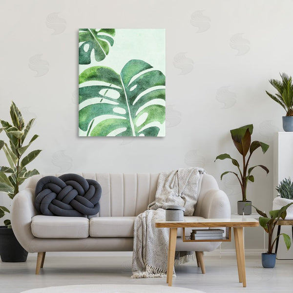 Stupell Industries Camila Juncos | Monstera Leaf Tropics