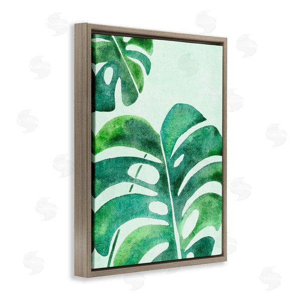 Stupell Industries Camila Juncos | Monstera Leaf Tropics