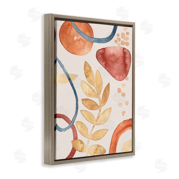 Stupell Industries Camila Juncos | Organic Earth Tones & Leaf
