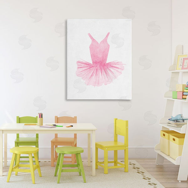 Stupell Industries Camila Juncos | Pink Ballerina Tutu Watercolor