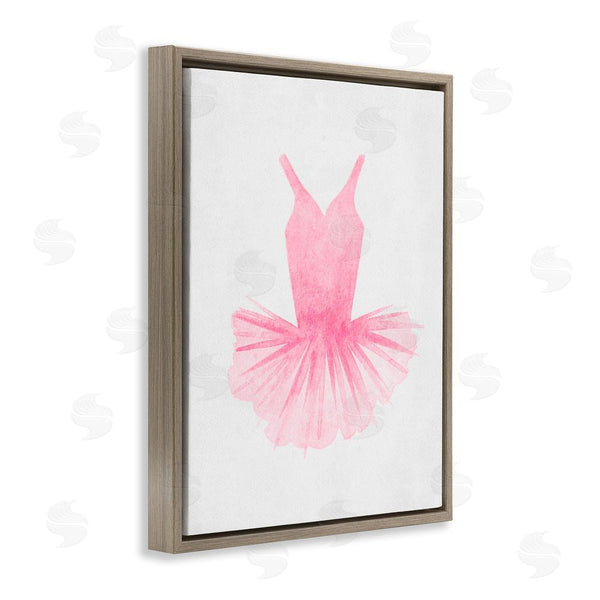 Stupell Industries Camila Juncos | Pink Ballerina Tutu Watercolor