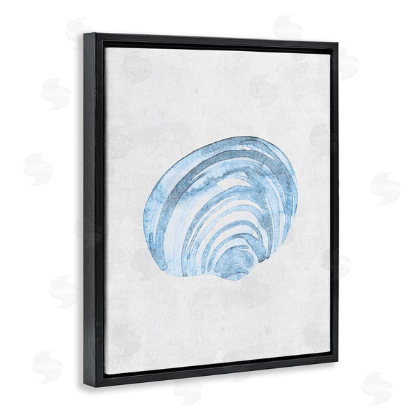 Stupell Industries Camila Juncos | Sea Snail Subtle Blue