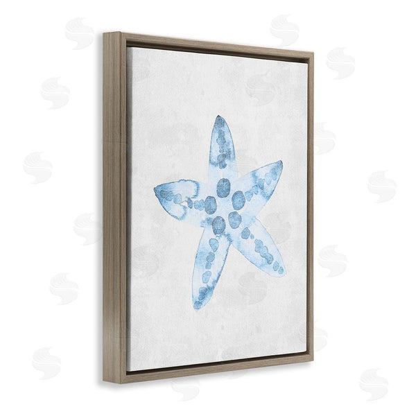 Stupell Industries Camila Juncos | Soft Watercolor Blue Starfish