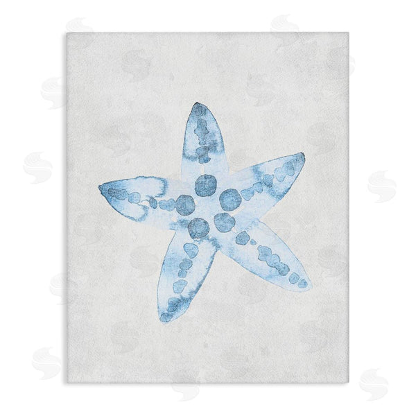 stupell industries Camila Juncos | Soft Watercolor Blue Starfish