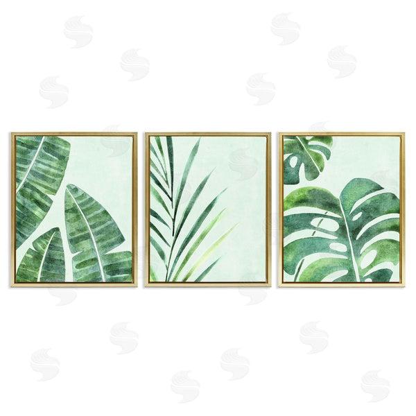 Stupell Industries Camila Juncos | Various Plant Leaves Tropics