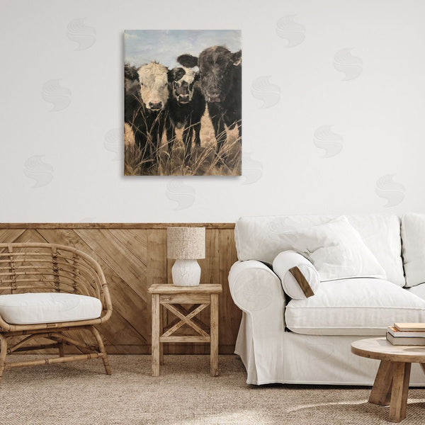 Stupell Industries Carla D'aguanno | All In Cow Family Wall Art