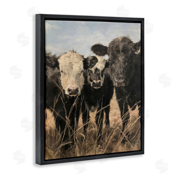 Stupell Industries Carla D'aguanno | All In Cow Family Wall Art
