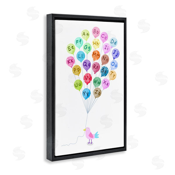 Stupell Industries Carla Daly | Bird And Alphabet Balloons