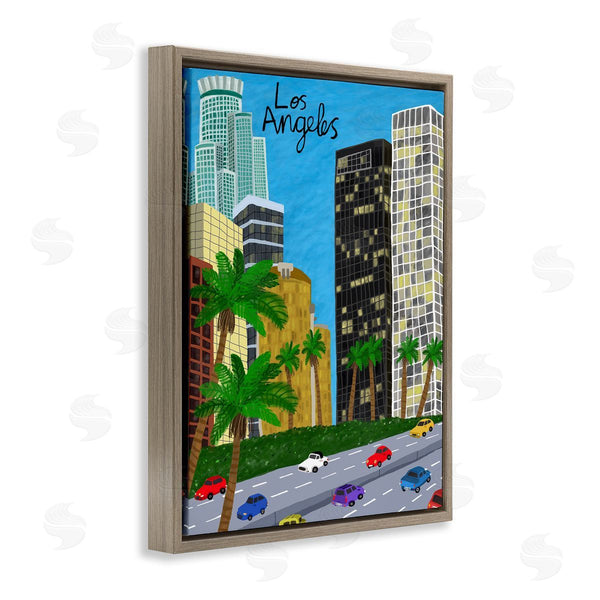 Stupell Industries Carla Daly | Colorful Los Angeles California