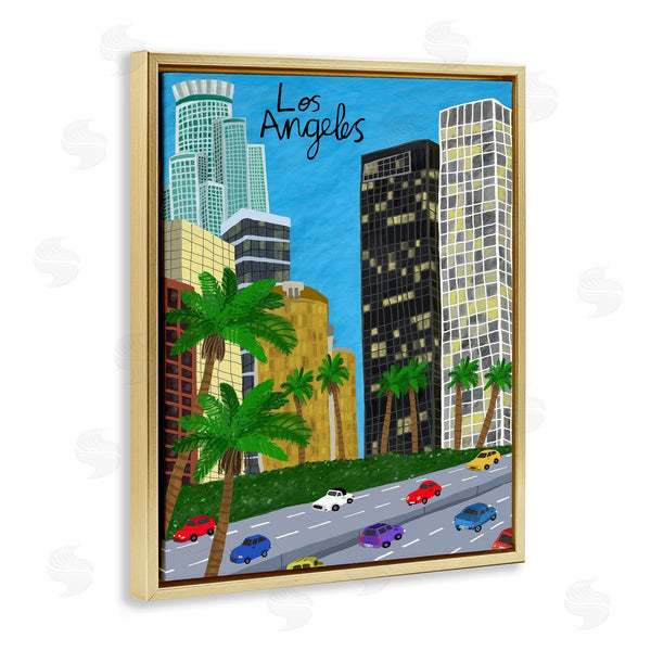 Stupell Industries Carla Daly | Colorful Los Angeles California