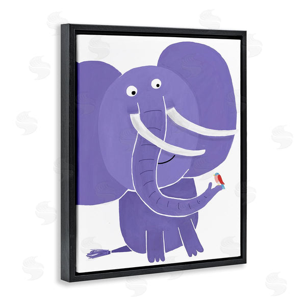 Stupell Industries Carla Daly | Elephant & Bird Friends