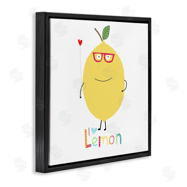 Stupell Industries Carla Daly | Fun Smiling Lemon Wall Art