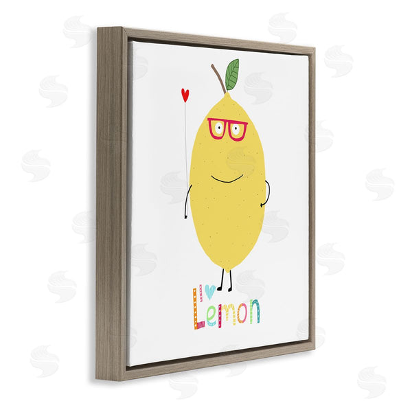 Stupell Industries Carla Daly | Fun Smiling Lemon Wall Art