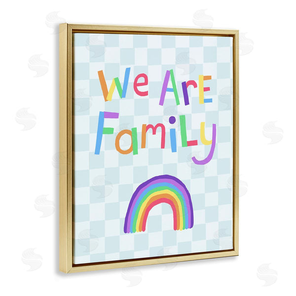 Stupell Industries Carla Daly | Geometric We Are Family